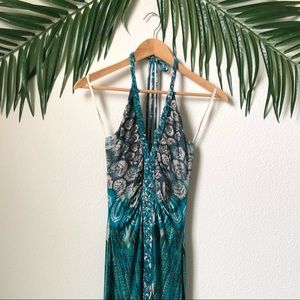 Sky colorful maxi